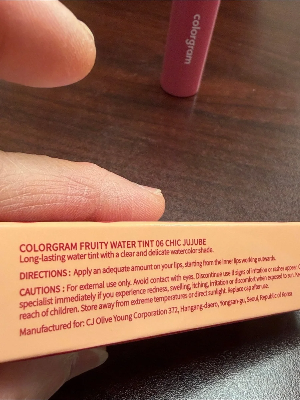 🍍5 for $30🍍 Colorgram # 06 Fruity Water Tint